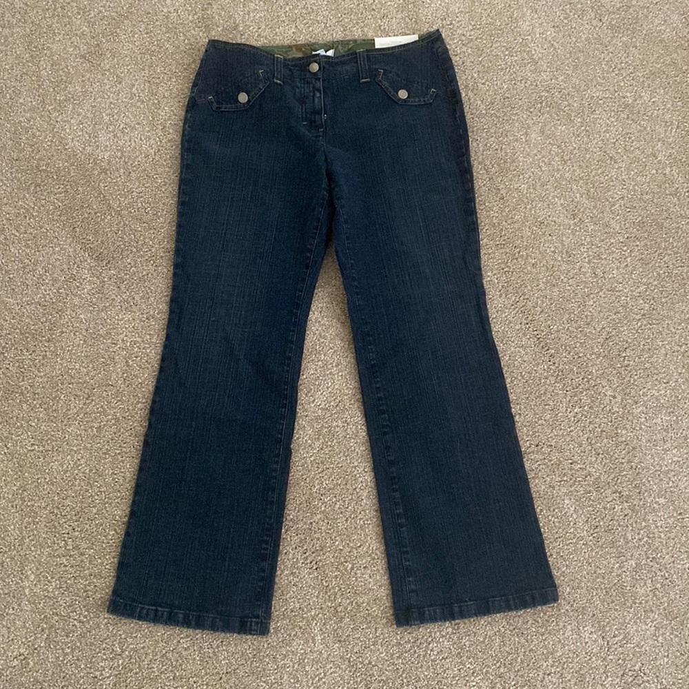 Ann Taylor LOFT Low Waist Jean Boot Cut